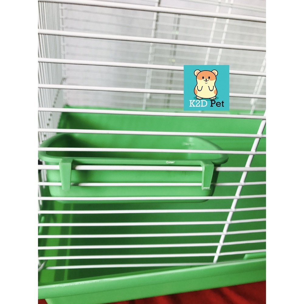 Bát ăn nhựa gắn lồng đại cho hamster, Guinea Pig (bọ ú, chuột lang), thỏ, sóc bắc mỹ, chinchilla