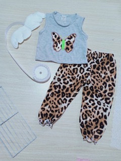 Bộ croptop bé gái 10-20kg