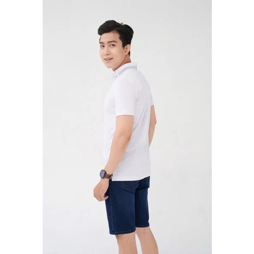 Áo thun polo nam cao cấp Merriman mã THMTS047 màu trắng