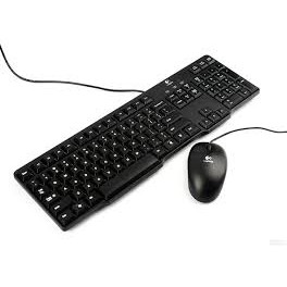 Bộ Chuột và Bàn Phím Có Dây Logitech MK120 Chính Hãng Chính hãng (Chuyên văn phòng)  siêu bền bảo hành 12 tháng 1 đổi 1