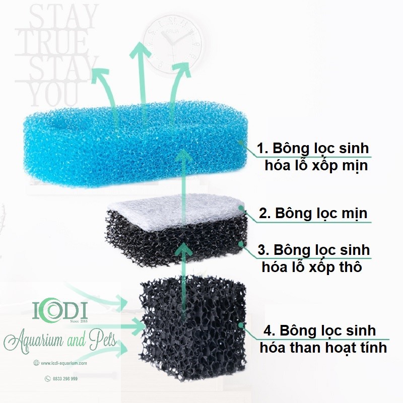 Máy lọc thác bể cá Nepall Filter