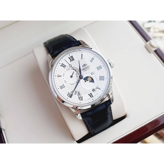 Đồng hồ nam orient sun and moon gen 3 trắng ra-ak0008s10b