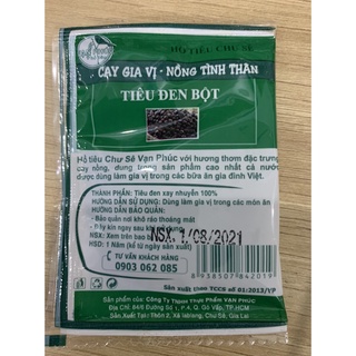 Tiêu đen bột