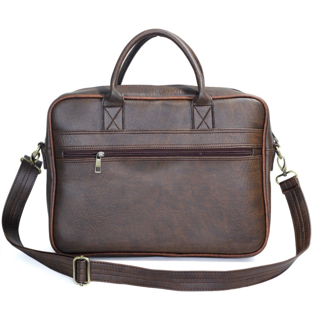 Cặp văn phòng CNT HQ12 cao cấp Nâu wmart | BigBuy360 - bigbuy360.vn