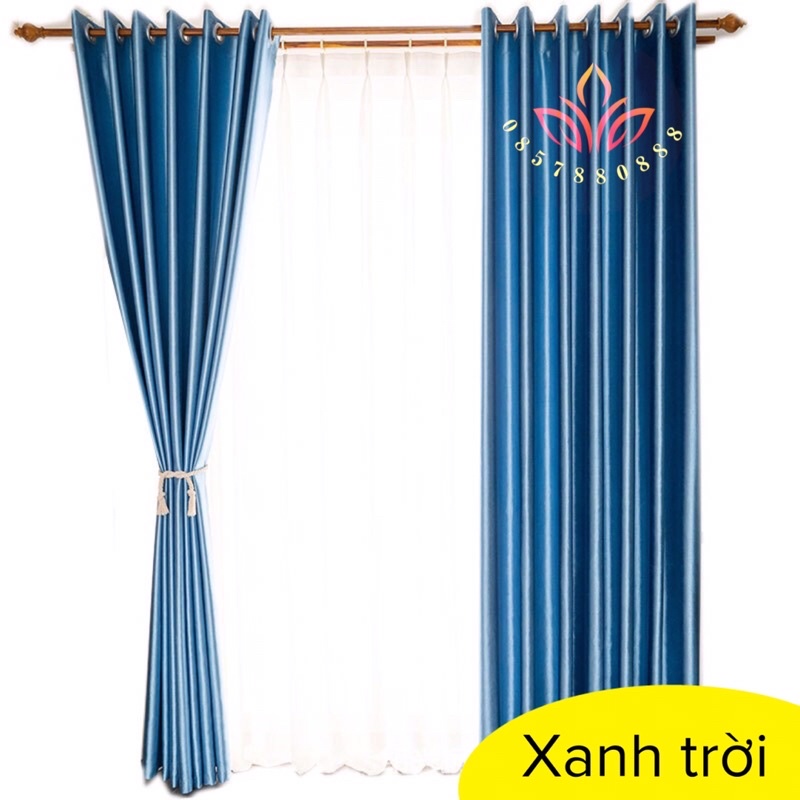 Thanh lý rèm cửa sổ rộng 1m-1.5m, Rèm vải gấm che năng mới 100%