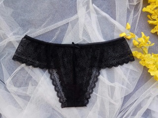 [ẢNH THẬT] SET BRALETTE ĐEN CÀI TRƯỚC - Thiết Kế Cao Cấp
