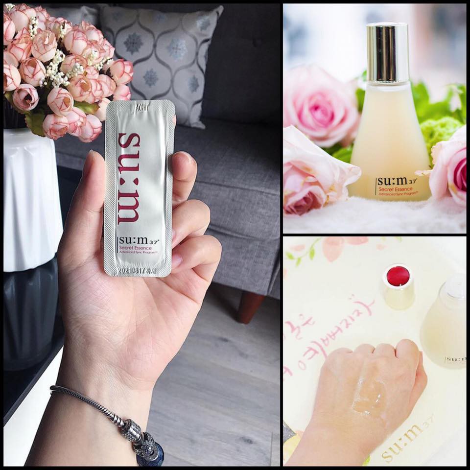 10 gói nước thần Su:m37 Secret Essence Fundamental Treatment 1ml