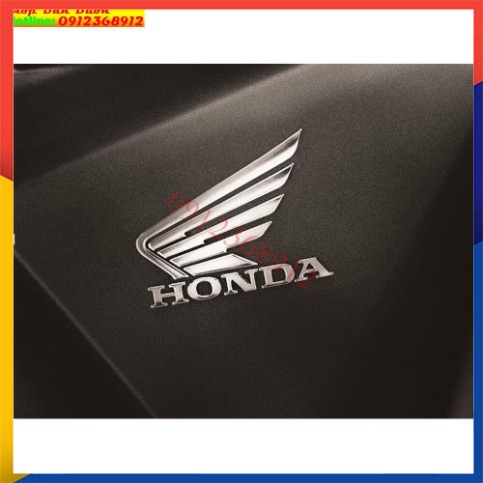Tem logo honda cánh chim trang trí xe - giá 1 đôi