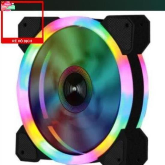 FAN LED 2 MẶT DOUBLE CIRCLE V202
