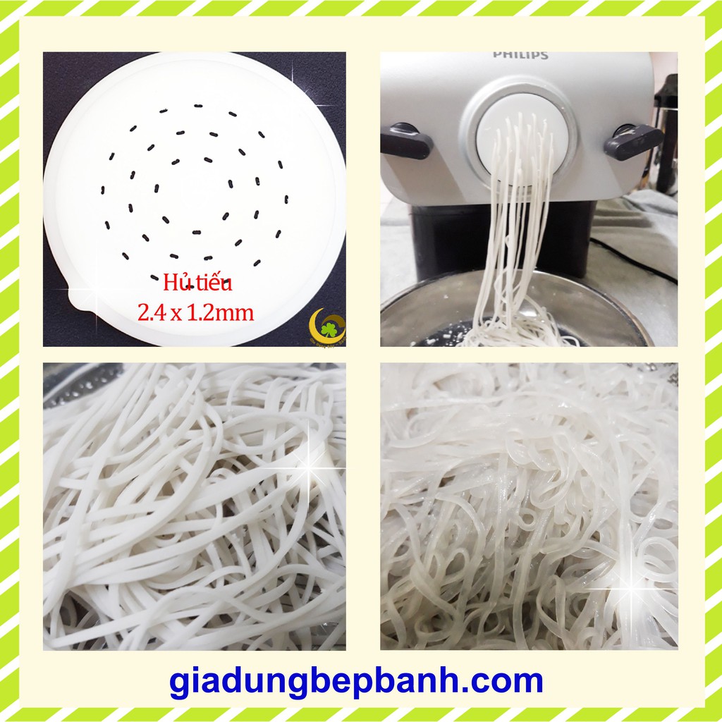 Khuôn làm hủ tiếu 2.4x1.2mm