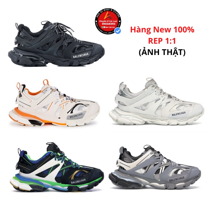 GIÀY THỂ THAO BALENCIAGA NAM NỮ - SNEAKER TRACK 3.0 SẢN XUẤT THEO TIÊU CHUẨN HÀNG AU