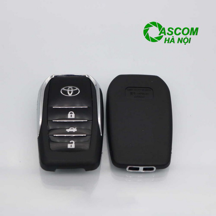 Vỏ khóa Toyota - Vỏ độ chìa khóa ô tô Toyota Yago, Innova, Altis 3 nút mẫu gập sang đời cao