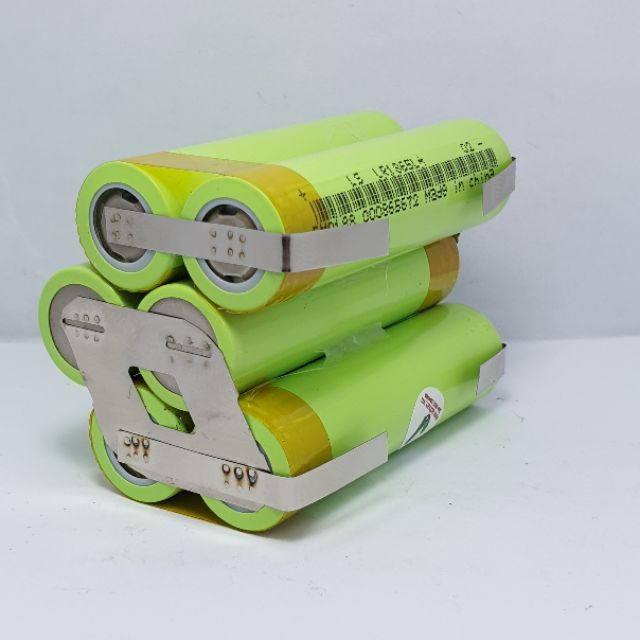 Achun.vn - KHỐI PIN HITACHI-3S-12V - 4000mah XẢ 40A  cell Lishen