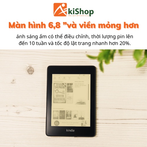 Máy đọc sách Kindle Paperwhite 5 8GB chính hãng Akishop | BigBuy360 - bigbuy360.vn