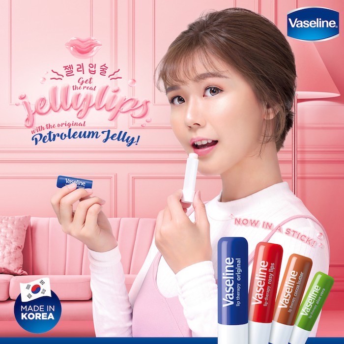 (hàng Mới Về) Son Dưỡng Môi Vaseline Chiết Xuất Lô Hội / Bơ / Cocoa | BigBuy360 - bigbuy360.vn