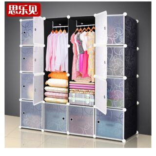Tủ nhựa ghép 16 ô size lớn