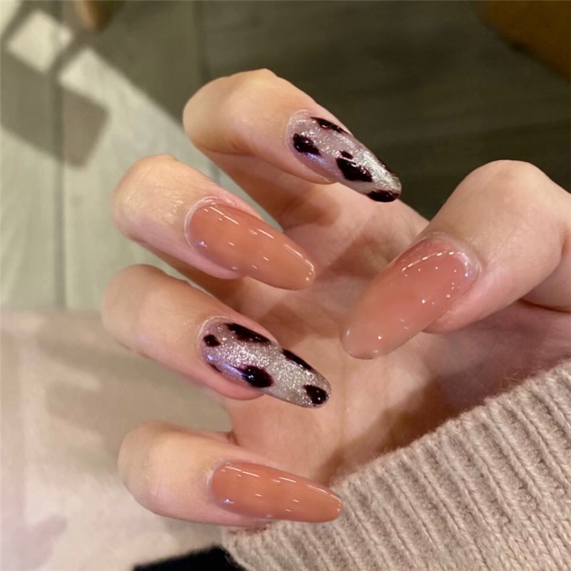 Set 24 móng tay giả 2021 50 mẫu tinh tế tuyệt đẹp trang trí móng