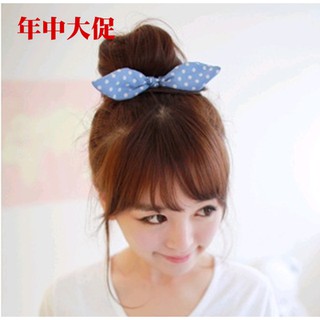 Dây Cột Tóc Tai Thỏ, Buộc Tóc Xinh Xắn
