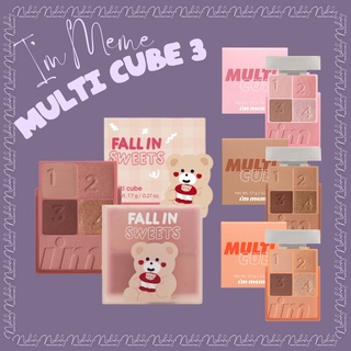 Màu mắt, má hồng I'm Meme I'm Multi Cube
