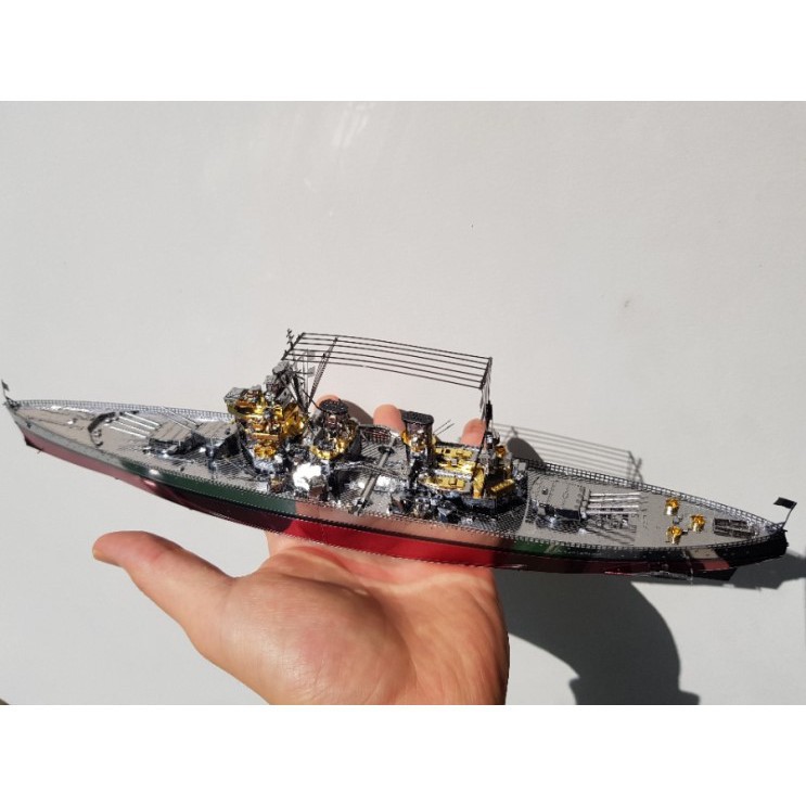 Mô Hình Lắp Ghép 3D Kim Loại Tự Ráp Piececool Thiết Giáp Hạm HMS Prince Of Wales - Chưa Lắp