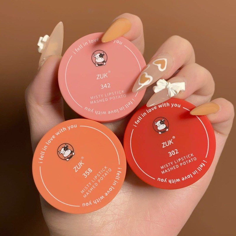Son dạng hộp Zuk, màu đậm siêu mịn