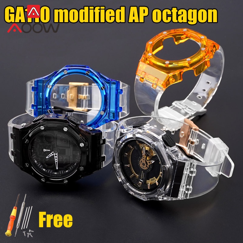 Dây Đeo Đồng Hồ Casio G-SHOCK GA-100 GA-110 GD-120 GLS-100 Bằng TPU