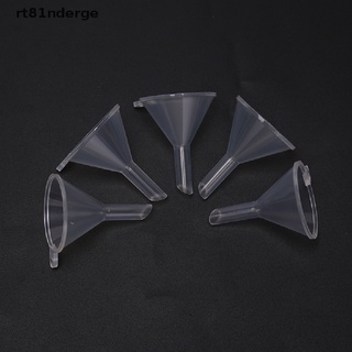 【ge】 5pcs New Small Plastic For Perfume Diffuser Bottle Mini Liquid Oil Funnels Lab .