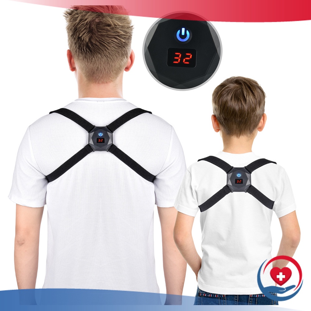 Đai chống gù lưng rung cảm biến điện tử thông minh, nhắc nhở bằng giọng nói, công nghệ Nhật Bản cao cấp