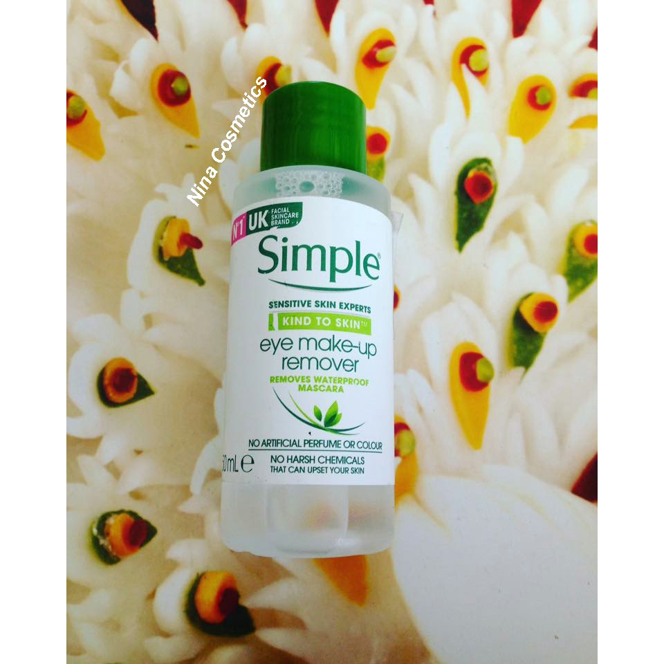 [mini size] Tẩy trang mắt môi Simple Kind To Kind Eye Make-up Remover