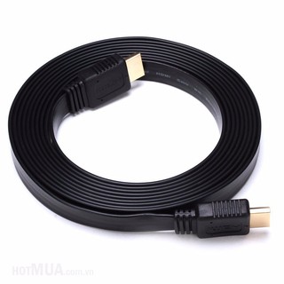 Dây cáp tín hiệu HDMI dẹt dài 3m (chống nhiễu, độ nét cao)