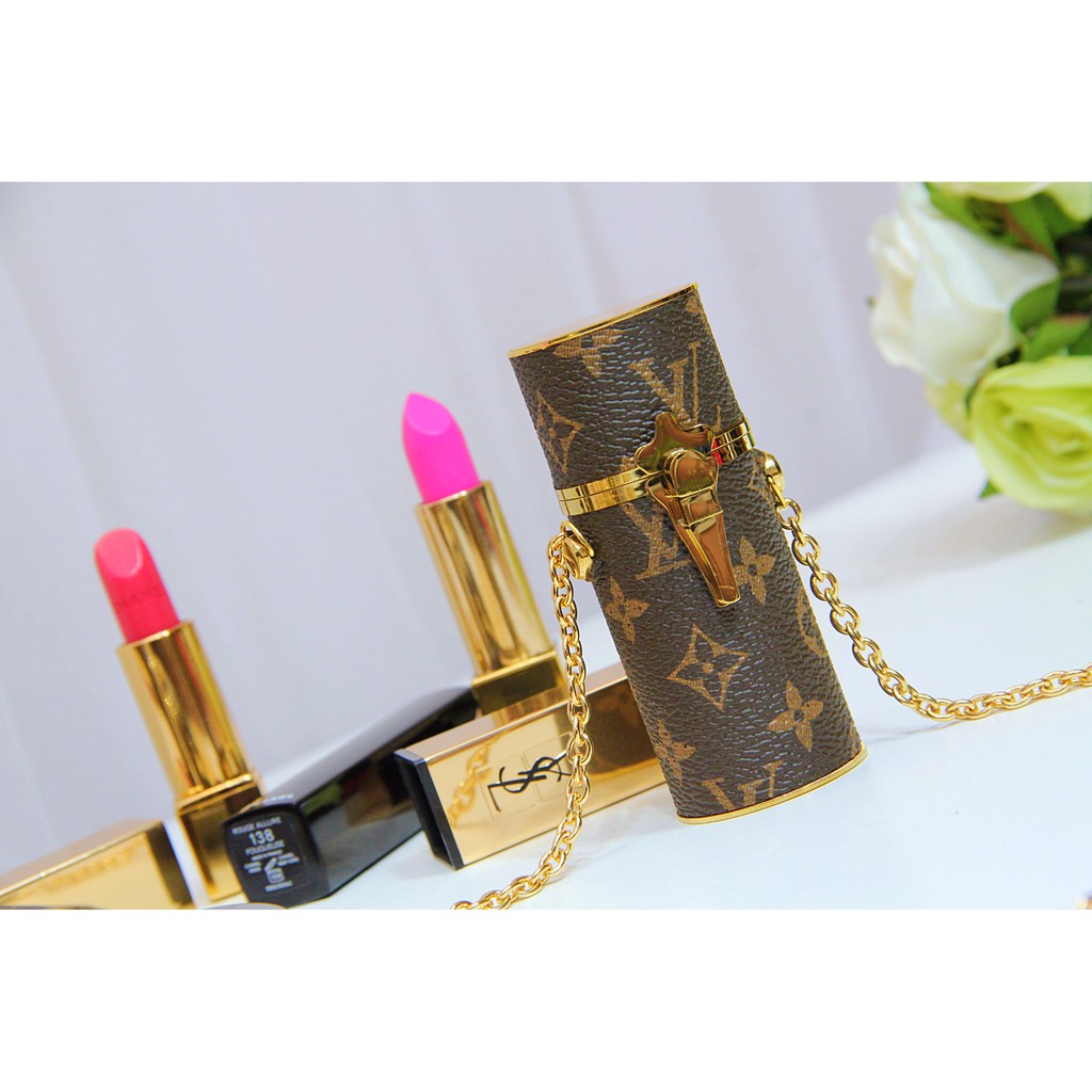 Túi Đựng Son LipStick Cao Cấp Xích Vàng.