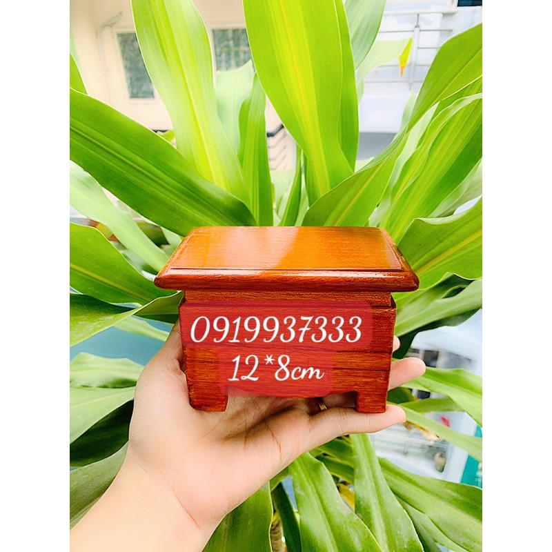 Đôn gỗ hương kê tượng ( 12*8cm )