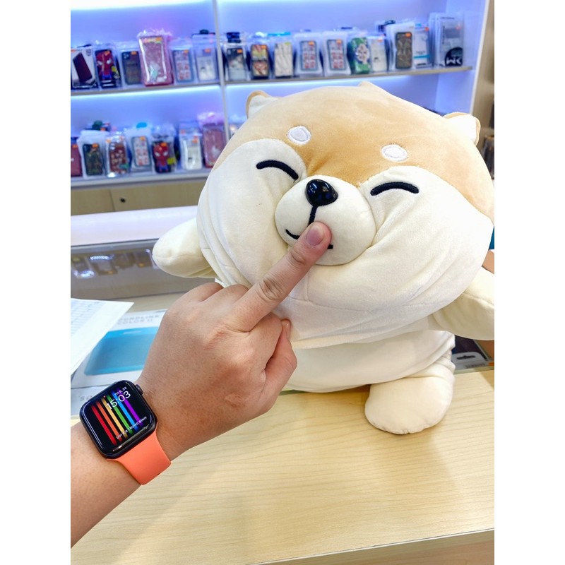 Thú nhồi bông chó Shiba cao cấp, cùng bạn đi muôn nơi