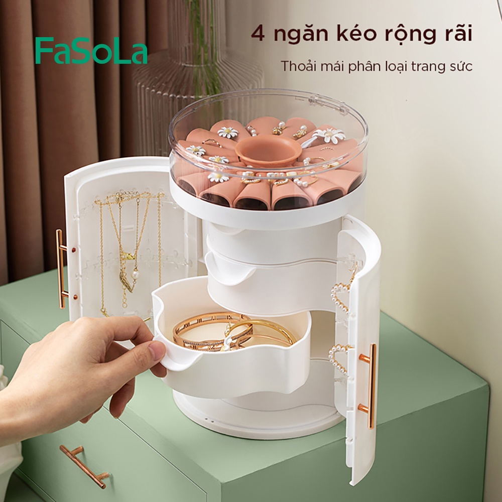 Hộp đựng trang sức thanh lịch FASOLA FSLYF-124