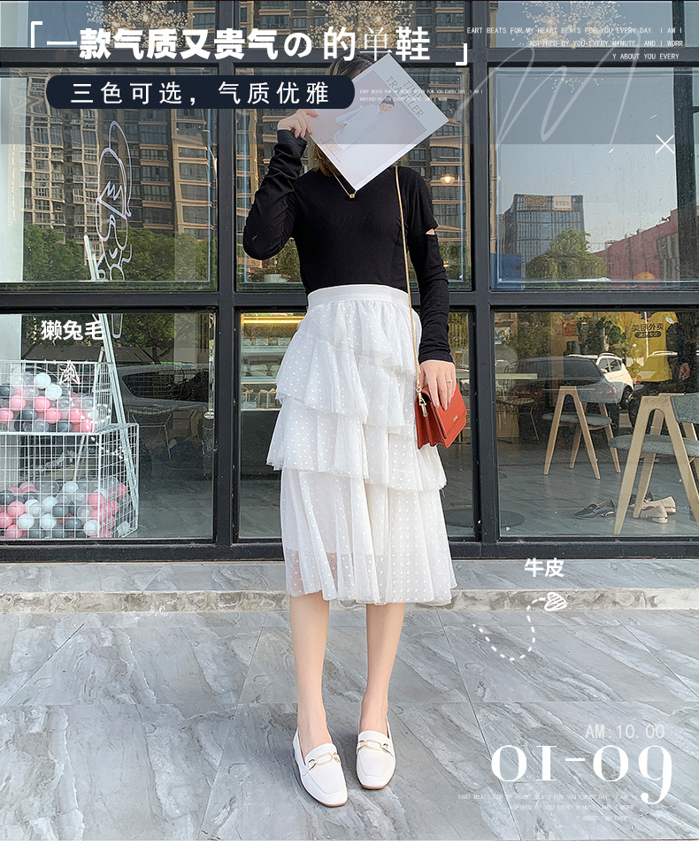 Giày Lớp Đầu Tiên Của Da Bò Đôi Giày Lười Nữ Giày Da2021Đáy Phẳng Mới Hoang Dã Mùa Xuân Và Mùa Thu Của Phụ Nữ Giày Da | BigBuy360 - bigbuy360.vn