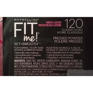 [Hàng USA] Phấn phủ mịn da Fit me Set+ Smooth/ Matte+ Poreless
