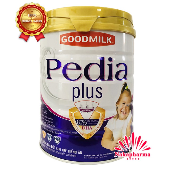 Sữa biếng ăn Goodmilk Pedia Plus 900g - Date xa