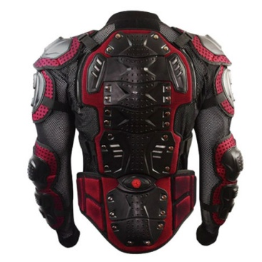 ÁO GIÁP BẢO HỘ TAY DÀI SCOYCO-AM02-2-RED / BLACK