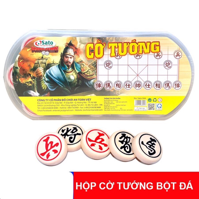 BỘ CỜ TƯỚNG BỘT ĐÁ