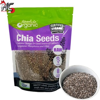 Hạt chia Tím Úc Absolute Organic Gói 250g