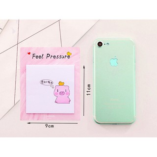 Tập giấy note bé heo mẫu 2 - t10s4.55-2019hbs