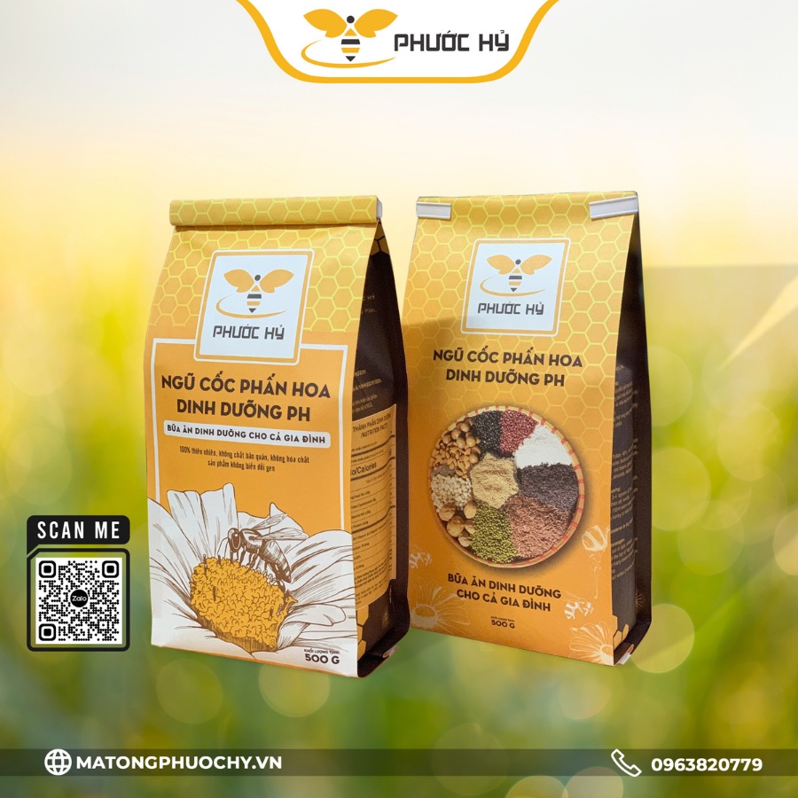 bột ngũ cốc dinh dưỡng 12 loại hạt hộp 500g