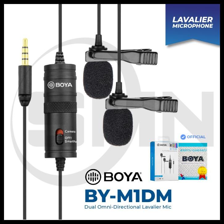 Micro cài áo Boya By-M1Dm cho máy ảnh Dslr