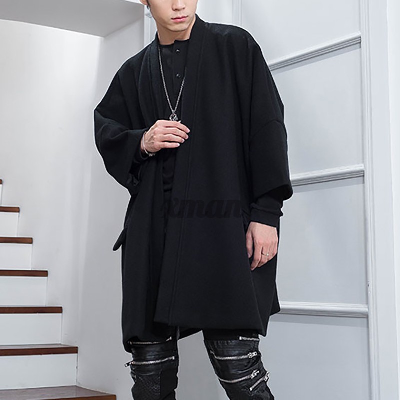 Áo Khoác Cardigan Dài Tay Cổ Chữ V Màu Trơn Cho Nam | BigBuy360 - bigbuy360.vn