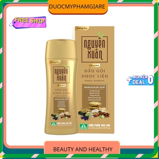 [MỚI] Dầu gội dược liệu Nguyên Xuân Bồng bềnh 200ml/250ml/385ml- Ngát hương hoa, phù hợp cho da đầu dầu.