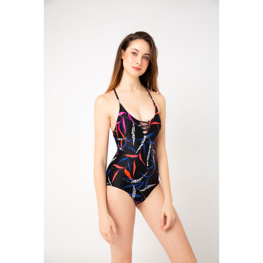 BIKINI PASSPORT - Đồ bơi áo tắm Một mảnh đan dây trước & sau - Khác BS341_X