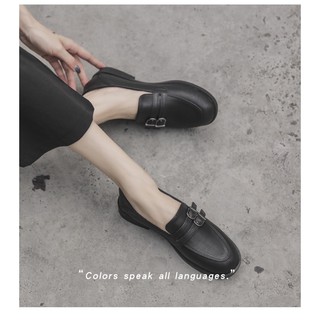 DA MỀM HÀNG LOẠI 1 giày moccasin moca nữ đế bệt 3 phân êm chân dễ phối đồ