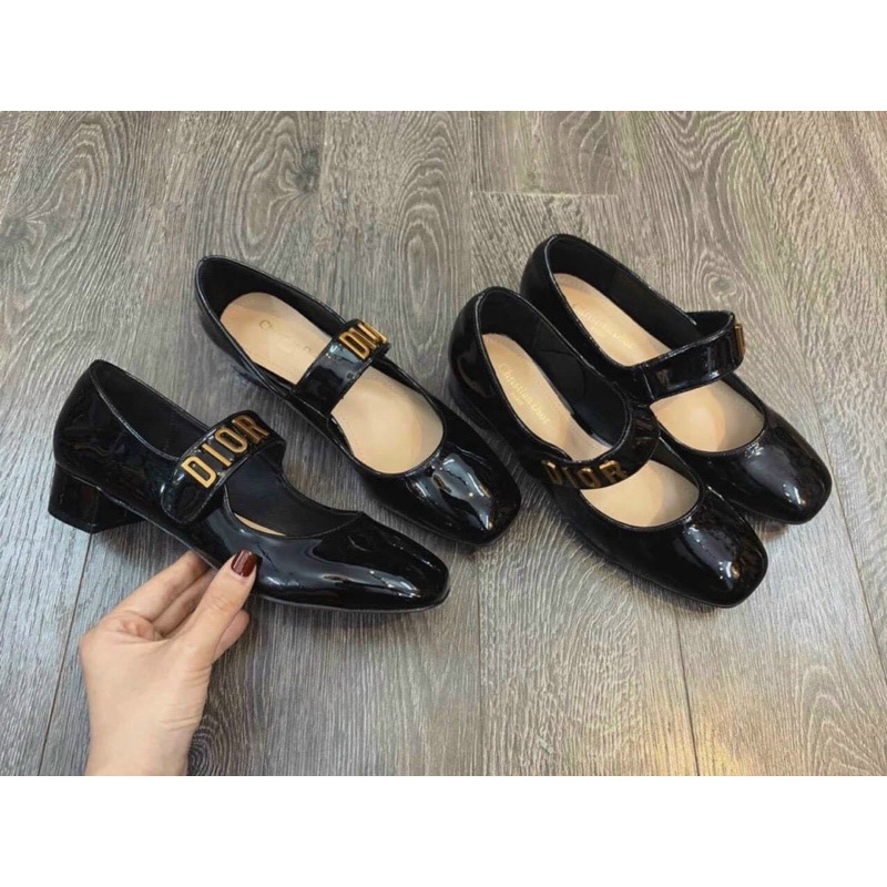 GIày Dior Quai Dán Siêu Tiểu Thư Hàng Chuẩn Loại 1 Fullbox