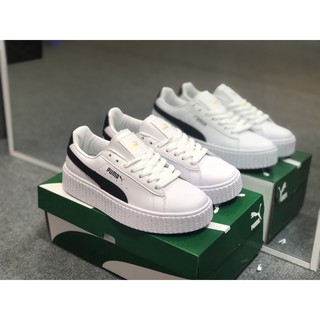 [ Chuẩn 1:1 - Fullbox ] Giày Puma nữ màu trắng, Giày thể thao trắng nữ