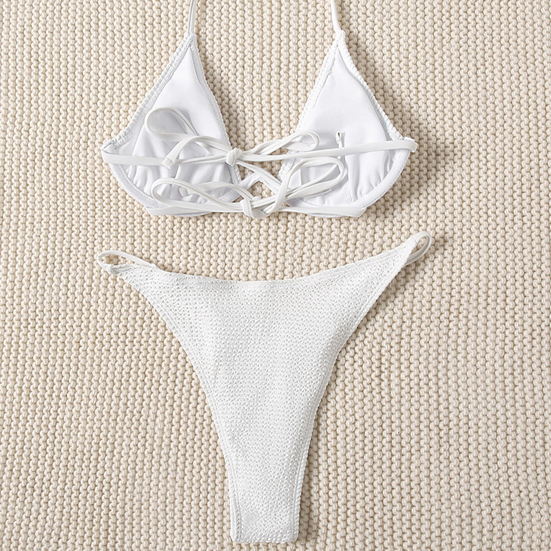 Bộ Bikini 2 Mảnh Màu Sắc Thời Trang Mùa Hè Cho Nữ